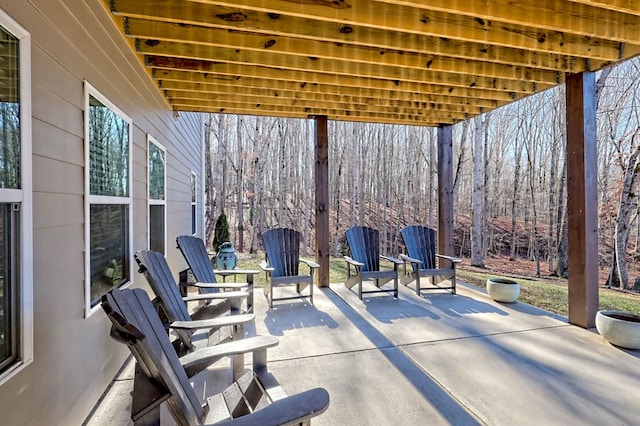 view of patio / terrace