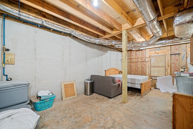 2267 Newport Dr, Ellijay, GA 30540 - view of unfinished basement