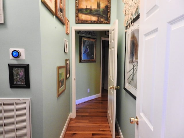 120 Sunrock Mountain Trc, Blue Ridge, GA 30513 - corridor featuring dark wood-type flooring and baseboards