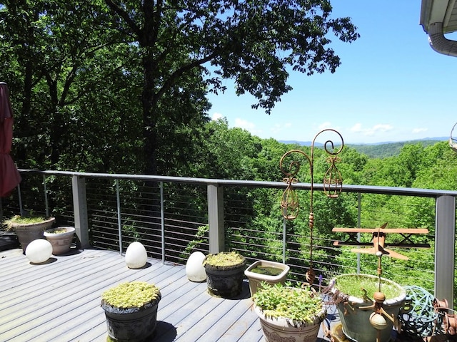 120 Sunrock Mountain Trc, Blue Ridge, GA 30513 - view of wooden deck