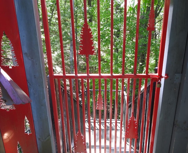 120 Sunrock Mountain Trc, Blue Ridge, GA 30513 - detailed view of a gate