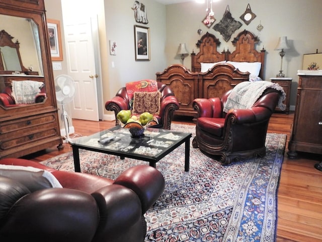 120 Sunrock Mountain Trc, Blue Ridge, GA 30513 - living area featuring wood finished floors