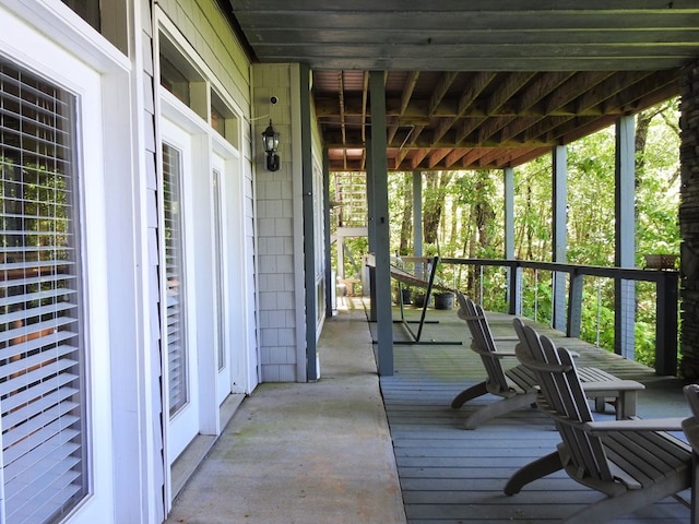 120 Sunrock Mountain Trc, Blue Ridge, GA 30513 - view of wooden deck