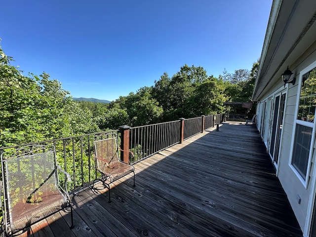 1207 Bullen Gap Rd, Blue Ridge, GA 30513 - view of deck