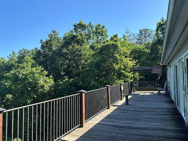 1207 Bullen Gap Rd, Blue Ridge, GA 30513 - view of deck