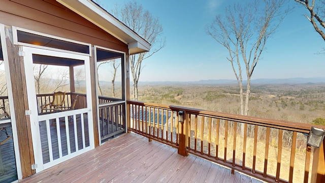605 Hamby Rd, Murphy, NC 28906 - deck with a sunroom