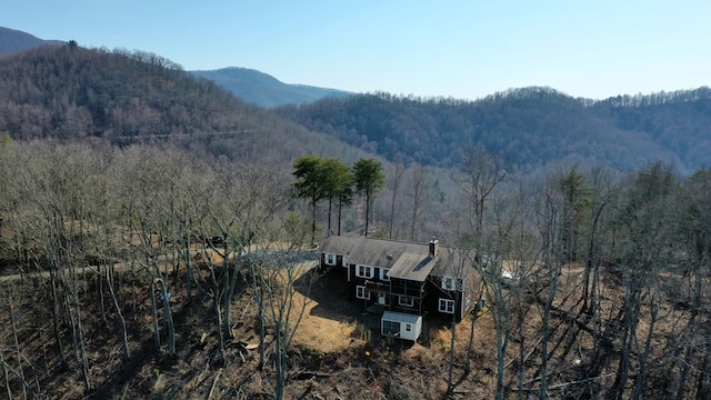 605 Hamby Rd, Murphy, NC 28906 - view of mountain background with a forest