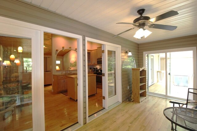 140 Hannel Dr, Murphy, NC 28906 - sunroom with plenty of natural light and a sink