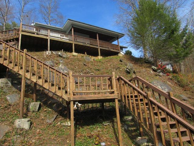 view of rear view of property