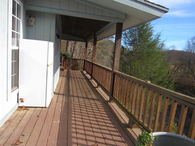 view of deck