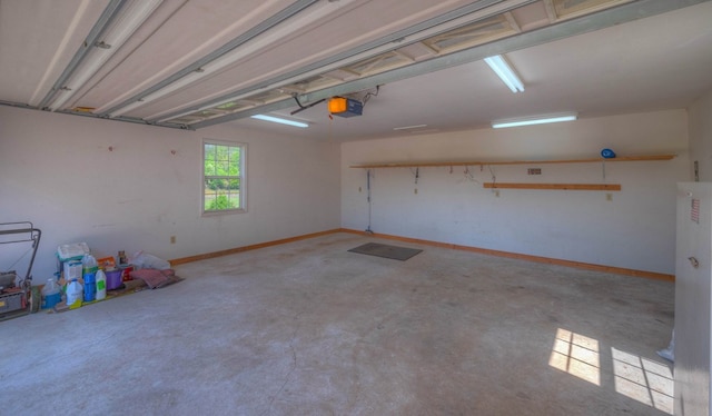 467 Greenlawn Cemetary Rd, Murphy, NC 28906 - garage with a garage door opener and baseboards
