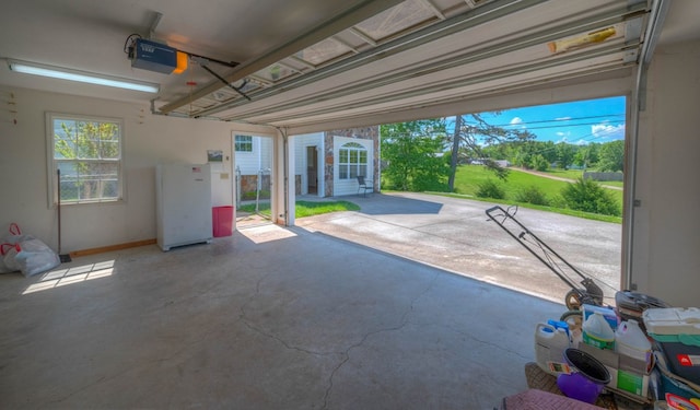 467 Greenlawn Cemetary Rd, Murphy, NC 28906 - garage with freestanding refrigerator