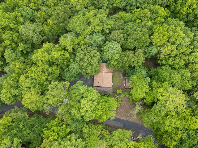 aerial view of property's location