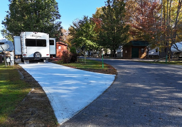 view of road