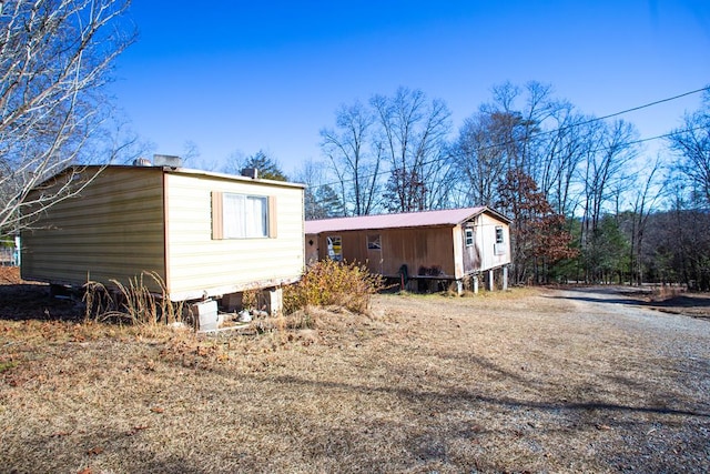 view of property exterior