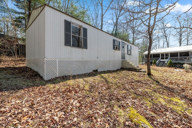 view of home's exterior