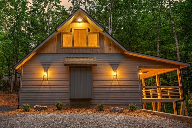 74 Cohutta Overlook Way, Blue Ridge, GA 30513 - view of front of home