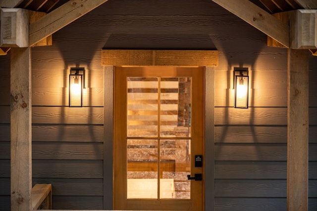 74 Cohutta Overlook Way, Blue Ridge, GA 30513 - view of exterior entry