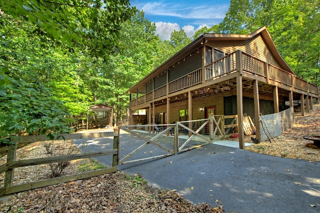191 Deer Run Rd, Blairsville, GA 30512 - view of front facade featuring an exterior structure