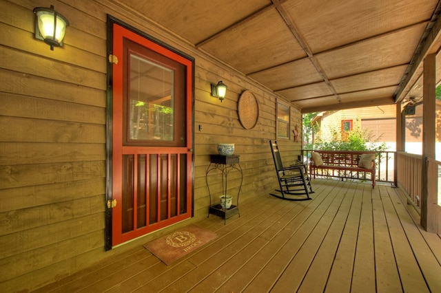 191 Deer Run Rd, Blairsville, GA 30512 - view of porch