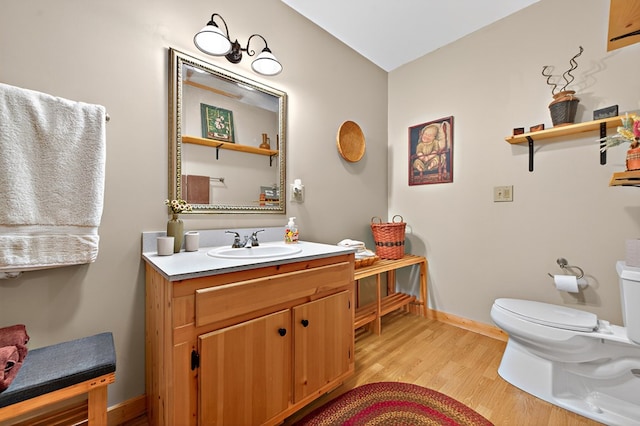 191 Deer Run Rd, Blairsville, GA 30512 - bathroom featuring vanity and wood finished floors