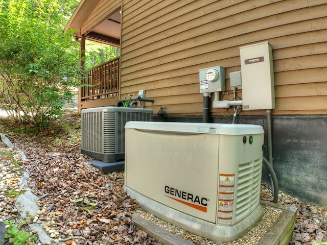 191 Deer Run Rd, Blairsville, GA 30512 - exterior view of a power unit and a cooling unit