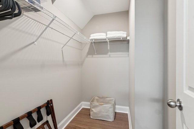 497 S Jakes Landing Way, Ellijay, GA 30540 - spacious closet featuring wood finished floors