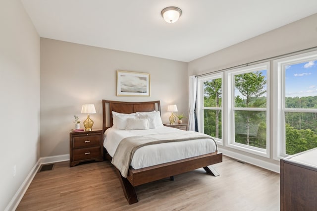 497 S Jakes Landing Way, Ellijay, GA 30540 - bedroom featuring baseboards and light wood-type flooring