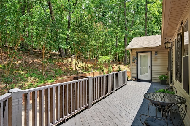 2790 Tamarack Dr, Jasper, GA 30143 - view of wooden terrace