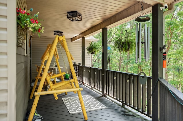 2790 Tamarack Dr, Jasper, GA 30143 - view of wooden deck