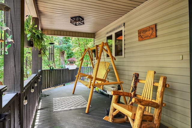 2790 Tamarack Dr, Jasper, GA 30143 - view of wooden porch