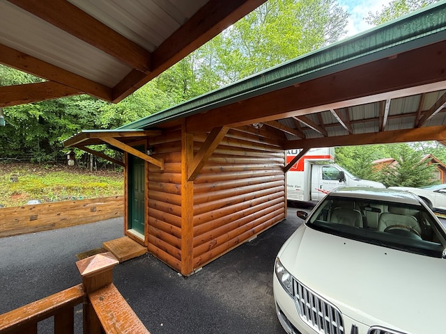 100 Bryant Farm Rd, Murphy, NC 28906 - view of car parking with a carport