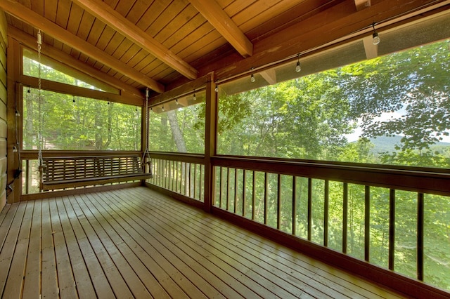 305 Kimbolton Dr, Morganton, GA 30560 - view of wooden terrace