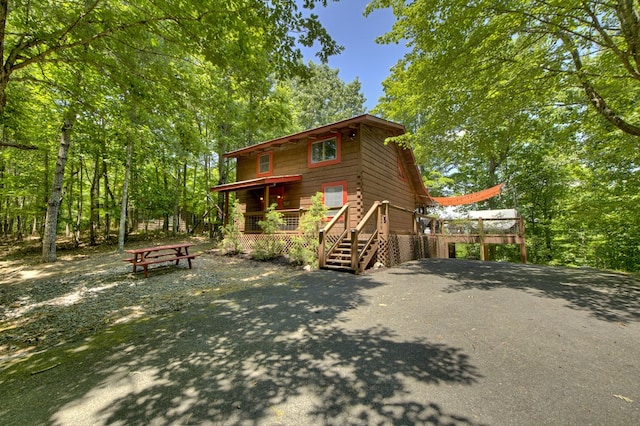 305 Kimbolton Dr, Morganton, GA 30560 - view of front of house with a porch