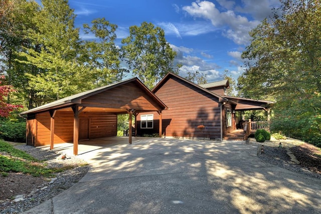 36 Rustic Barn Trl, Morganton, GA 30560 - view of front of property featuring driveway