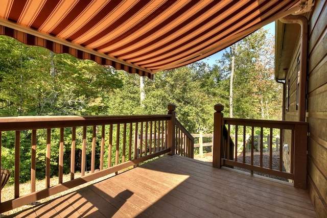 36 Rustic Barn Trl, Morganton, GA 30560 - view of wooden terrace