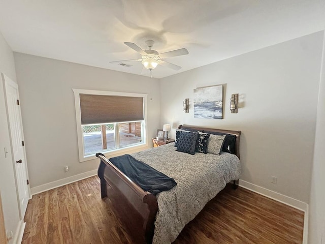 36 Rustic Barn Trl, Morganton, GA 30560 - bedroom featuring wood finished floors and a ceiling fan