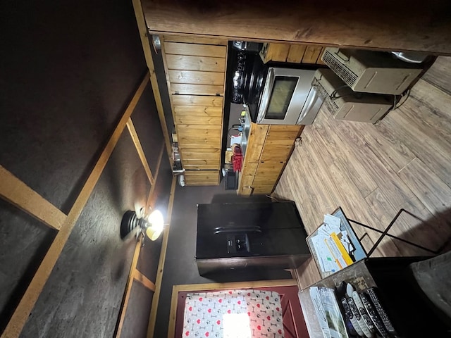 kitchen featuring wood-type flooring