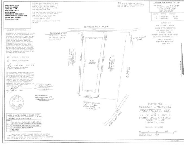 251 Ebenezer Rd, Ellijay, GA 30536 - map location