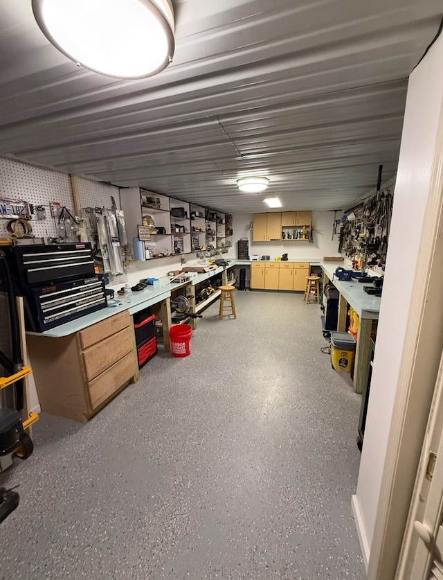 369 Deals Gap Rd, Robbinsville, NC 28771 - interior space featuring a workshop area