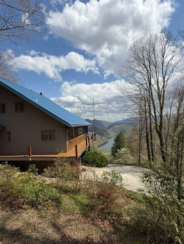 369 Deals Gap Rd, Robbinsville, NC 28771 - exterior space with metal roof