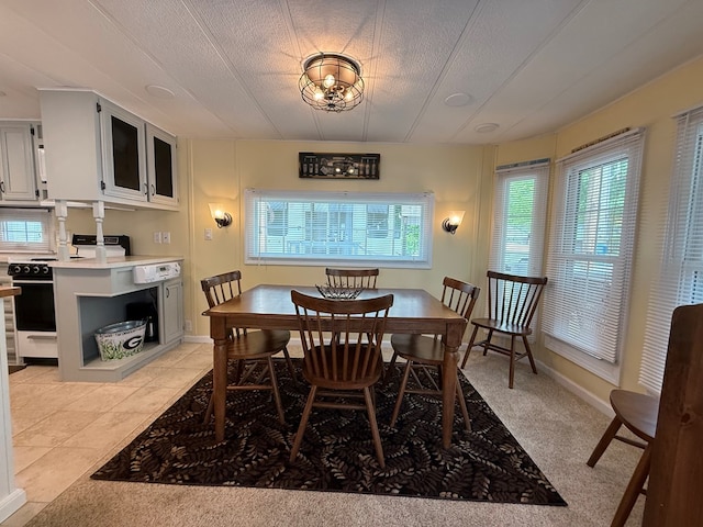 dining area with baseboards