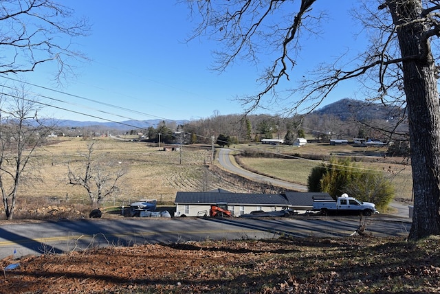 16 Sims Rd, Hiawassee, GA 30546 - view of road with a rural view and a mountain view