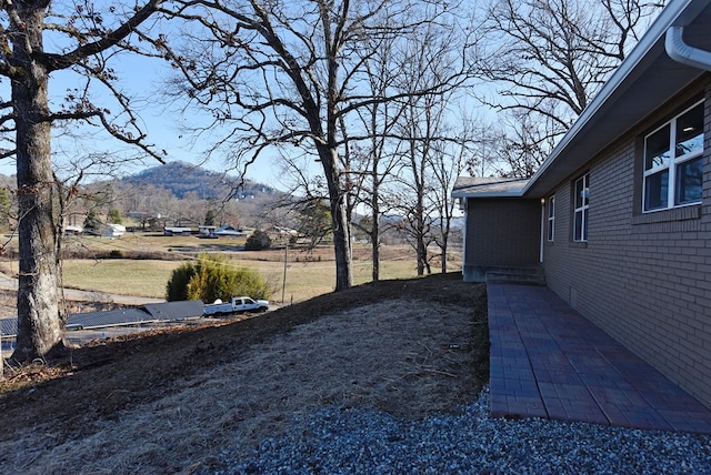 16 Sims Rd, Hiawassee, GA 30546 - view of yard with a mountain view