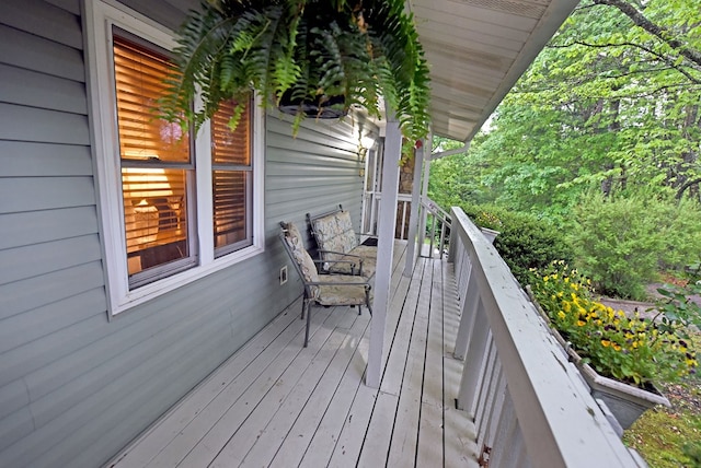 view of deck