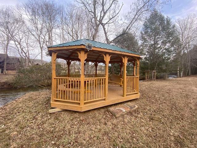 surrounding community featuring a gazebo