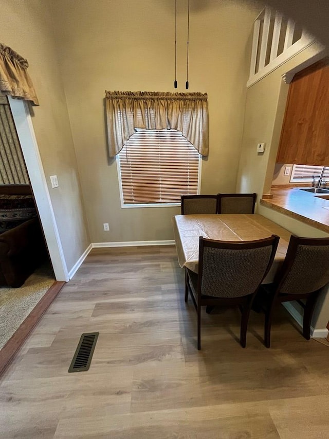 96 Stag Leap Dr, Cleveland, GA 30528 - dining room with wood finished floors and baseboards