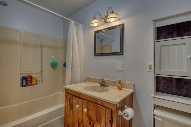 432 Jewell Mason, Blairsville, GA 30512 - full bath featuring shower / bath combo with shower curtain and vanity