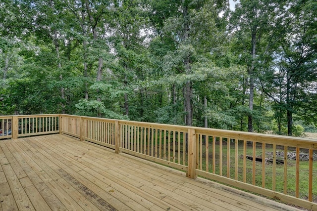 432 Jewell Mason, Blairsville, GA 30512 - view of wooden terrace