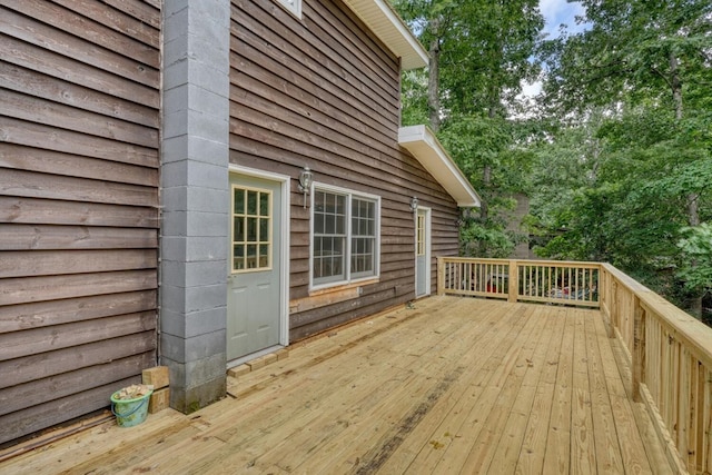 432 Jewell Mason, Blairsville, GA 30512 - view of wooden deck